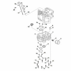 STIHL 00049519726 - Screw