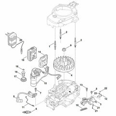 STIHL 00044030400 - Battery holder