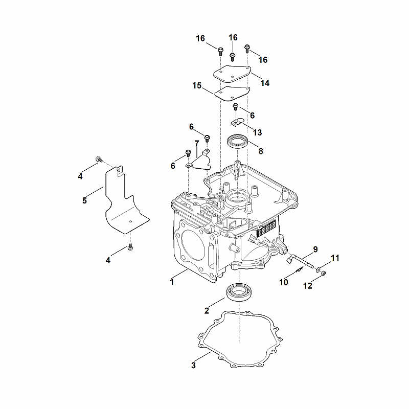 STIHL 00049925504 - Sealing ring