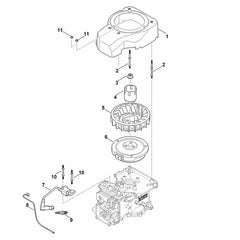 STIHL 00040846100 - Nut