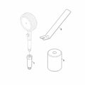 STIHL Outil de démontage (OEM 0000-890-6502)