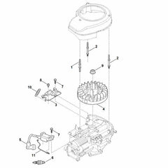 STIHL 00049975502 - Tension spring