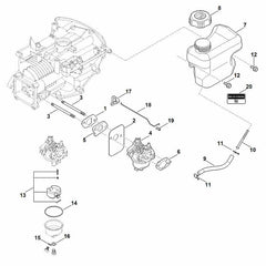 STIHL 00041802600 - Choke