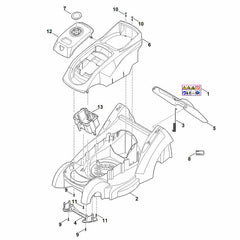 STIHL 00009676746 - Warning note