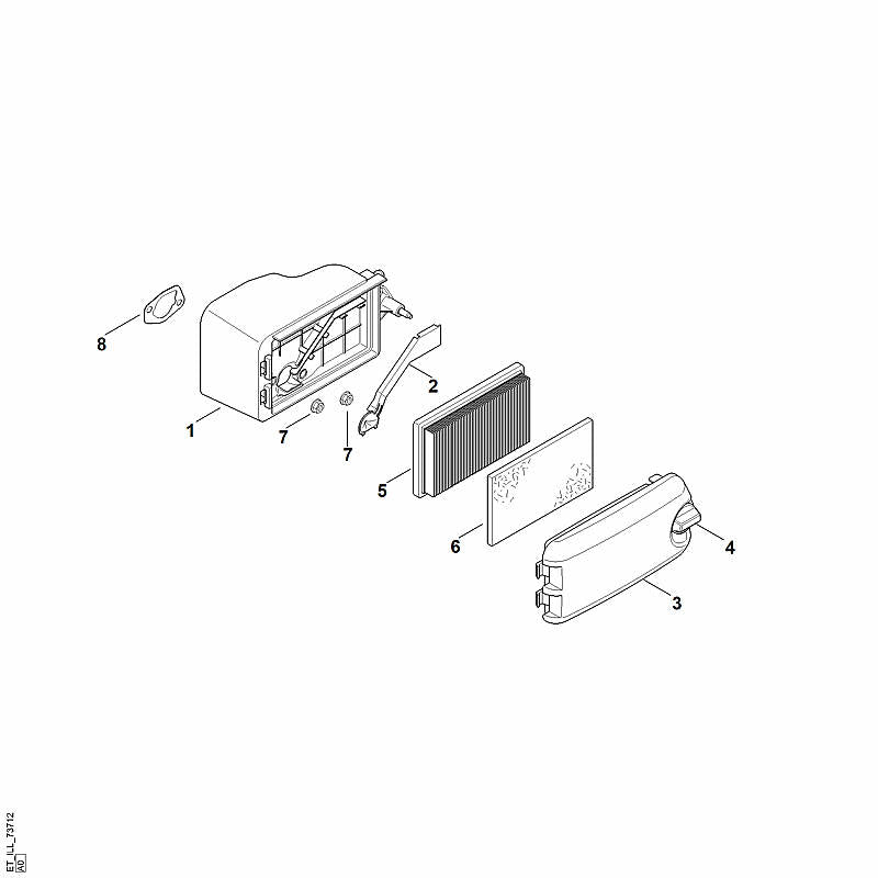 STIHL 00021290900 - Gasket