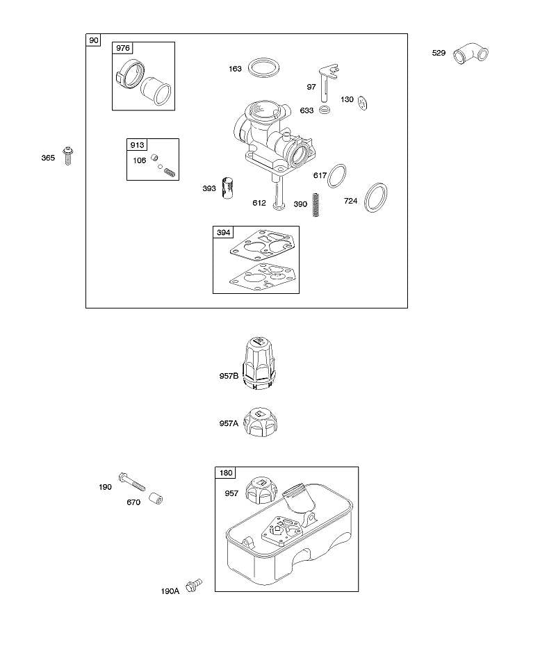 STIHL 00030001317 - 694394 PRIMER-CARBURETOR
