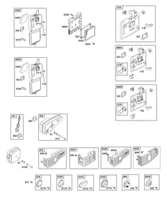 STIHL 00030002572 - 795259 BASE-AIR CLEANER PRIM