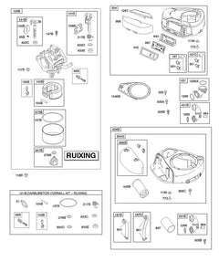 STIHL 00030001498 - 697015 FILTER, PRE CLEANER