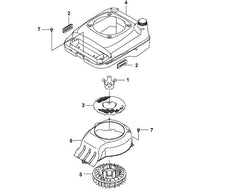 STIHL 00010841200 - Fan screen