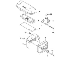 STIHL 00011290905 - Gasket