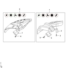 STIHL 41807163100 - Backing plate