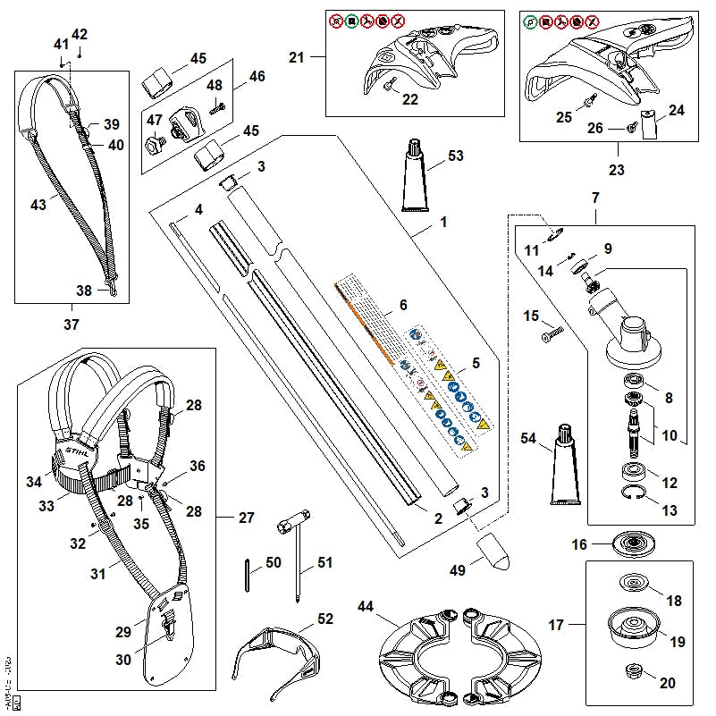 STIHL 00007908808 - Carrying ring