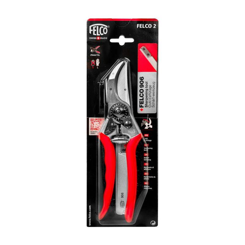 FELCO 2 Sécateur + Affûteur FELCO 906