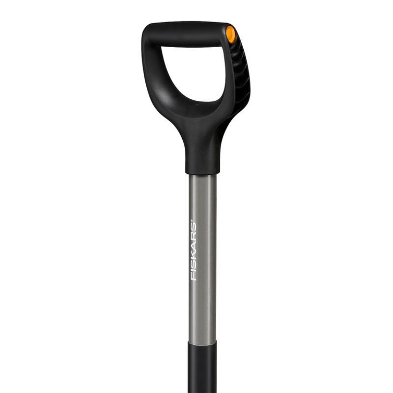 Fiskars Bêche de jardin Ergonomic à pointe - avec manche de 95 cm