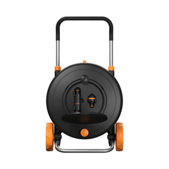Fiskars Dévidoir d'arrosage M avec roues, tuyau 20 m inclus
