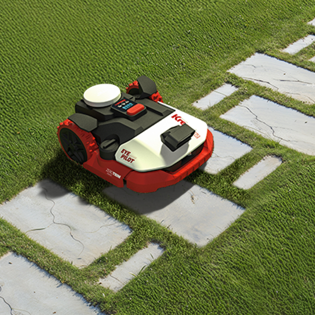 Kress KR260ES Robot tondeuse EyePilot RTK 300 avec 4G - Sans fil & ZeroTrim - 700 m²