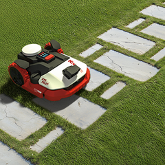 Kress KR273E EyePilot RTK Robot tondeuse avec 4G - Sans fil & ZeroTrim - 3000 m²