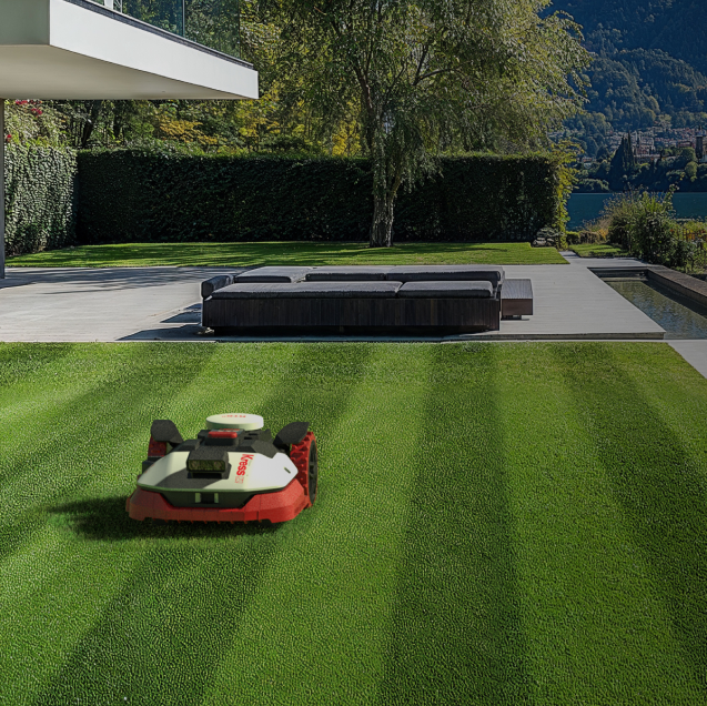 Kress KR260ES Robot tondeuse EyePilot RTK 300 avec 4G - Sans fil & ZeroTrim - 700 m²