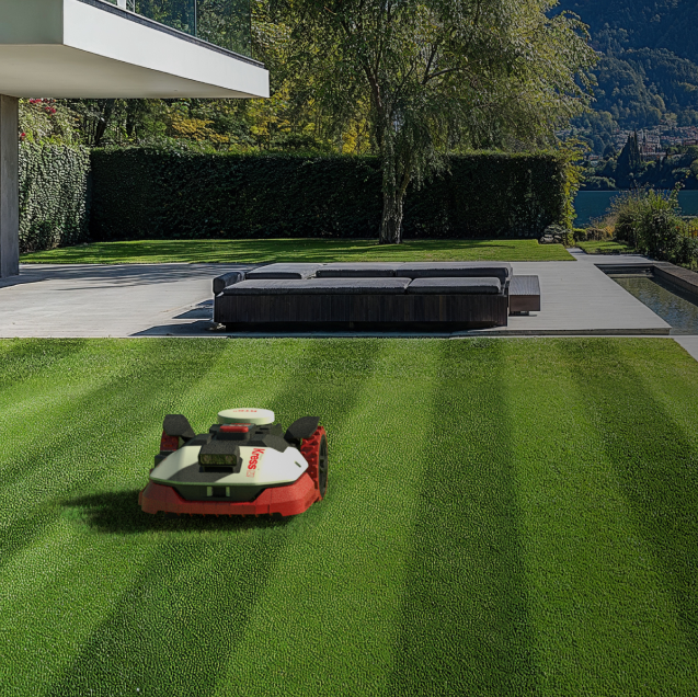 Kress KR273E EyePilot RTK Robot tondeuse avec 4G - Sans fil & ZeroTrim - 3000 m²