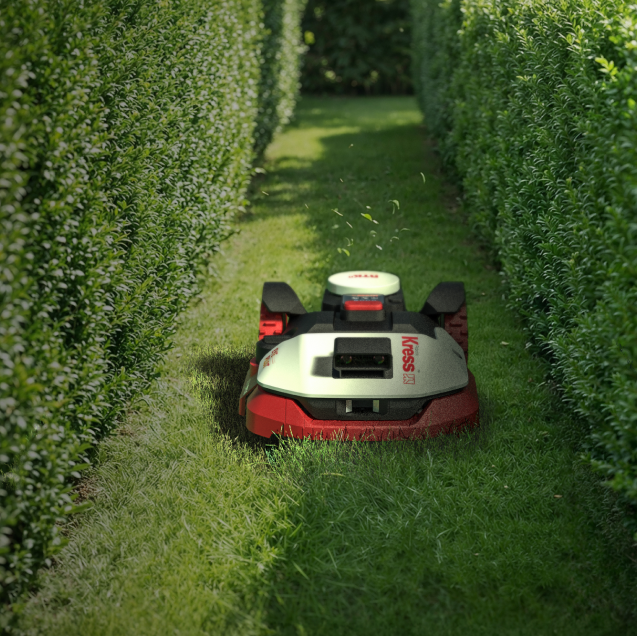 Kress KR273E EyePilot RTK Robot tondeuse avec 4G - Sans fil & ZeroTrim - 3000 m²