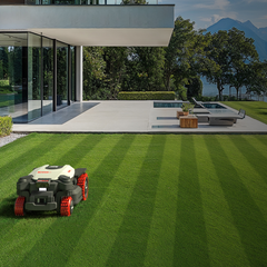 Kress KR285E EyePilot 4×4 RTKⁿ Robot tondeuse avec 4G - Sans fil & ZeroTrim - 5000 m²