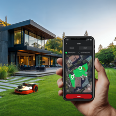 Kress KR273E EyePilot RTK Robot tondeuse avec 4G - Sans fil & ZeroTrim - 3000 m²