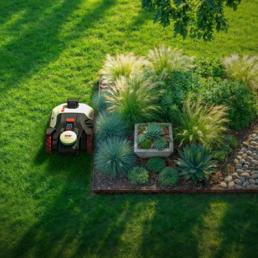 Kress KR271E EyePilot RTK Robot tondeuse avec 4G - Installation sans fil & ZeroTrim - 1500 m²