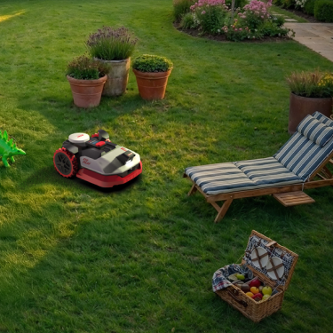 Robot tondeuse Kress KR250E EyePilot® RTK - Sans fil - 500 m²
