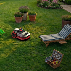 Robot tondeuse Kress KR250E EyePilot® RTK - Sans fil - 500 m²