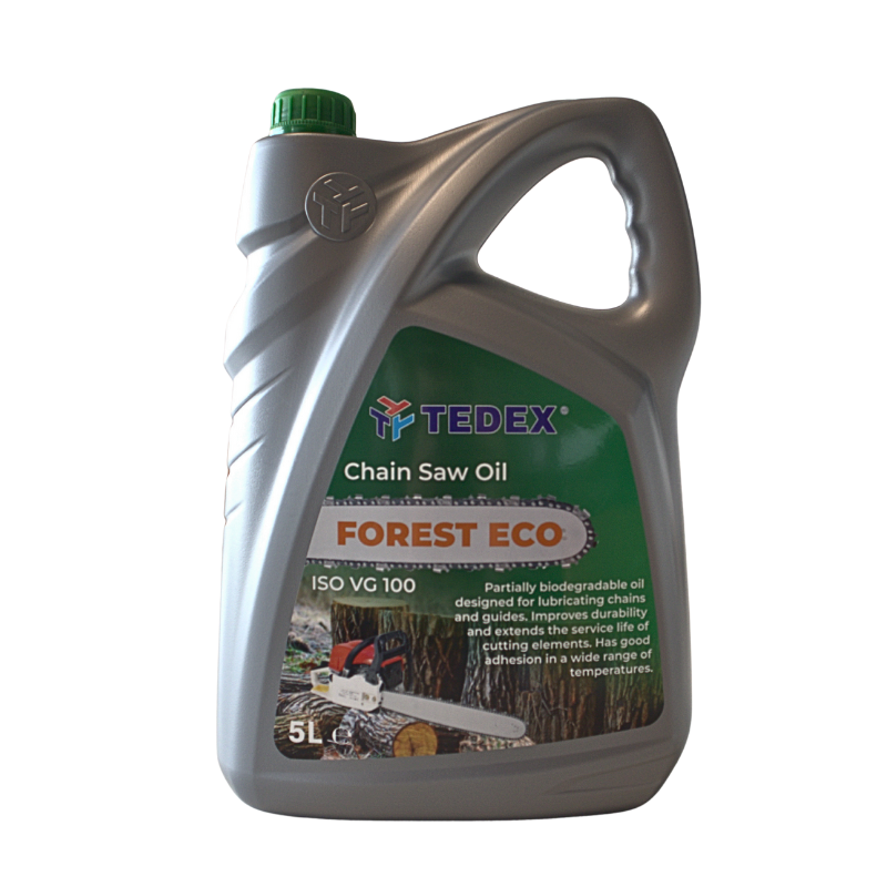 Huile de chaîne de tronçonneuse Tedex Forest ECO - 5 litres