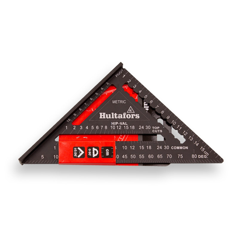 Équerre de charpentier Hultafors - 45° et 90°