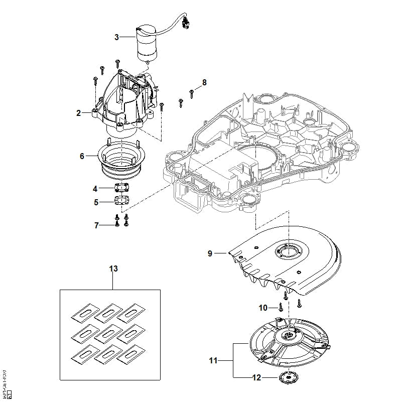 STIHL 00009511116 - Screw 5x12