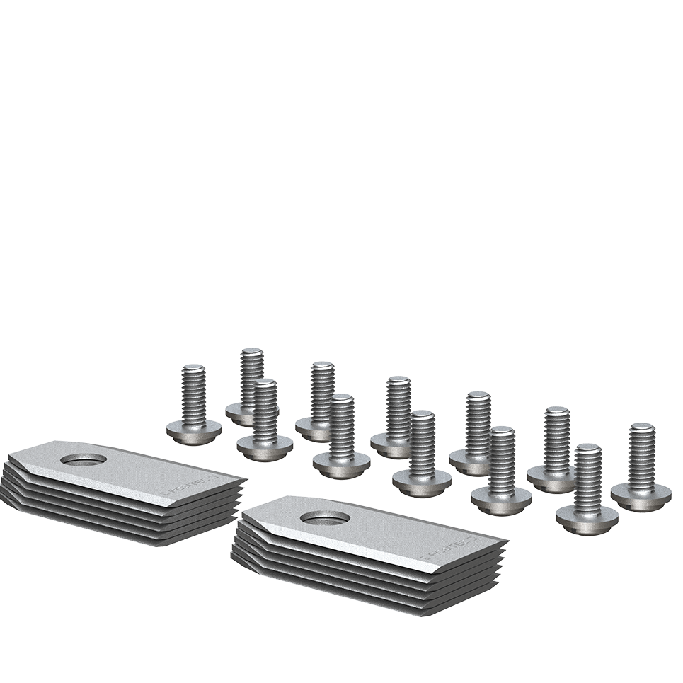 Kress KA0007 Lames pour robot de tonte (12 pièces) + vis