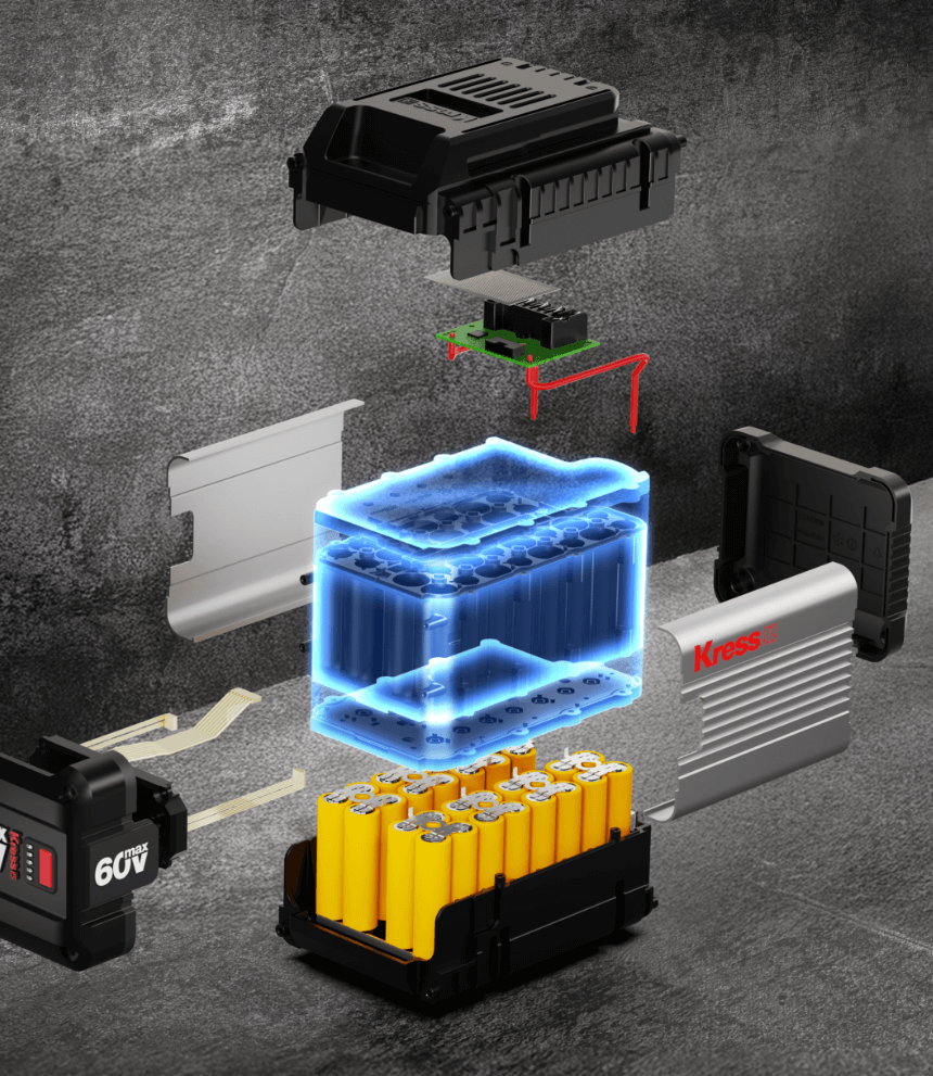 Kress KA3002 Batterie 60 V 4 Ah