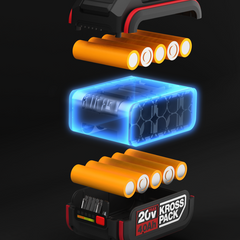 Kress KAB14 Batterie 20 V 4 Ah