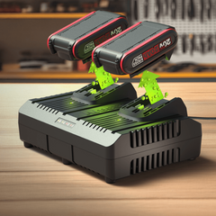 Kress KAC04 Chargeur double 20 V 4 A