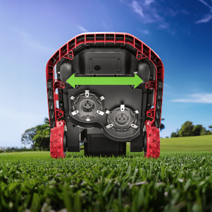 Kress KR233E Robot tondeuse RTKⁿ avec OAS - Sans fil - 12 000 m²