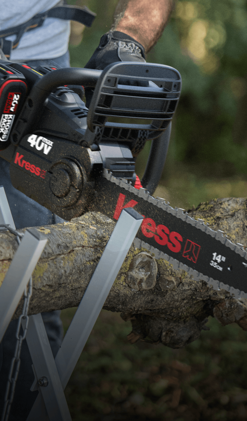 Kress KG346.9 Tronçonneuse sans fil 40 V 35 cm - corps seul