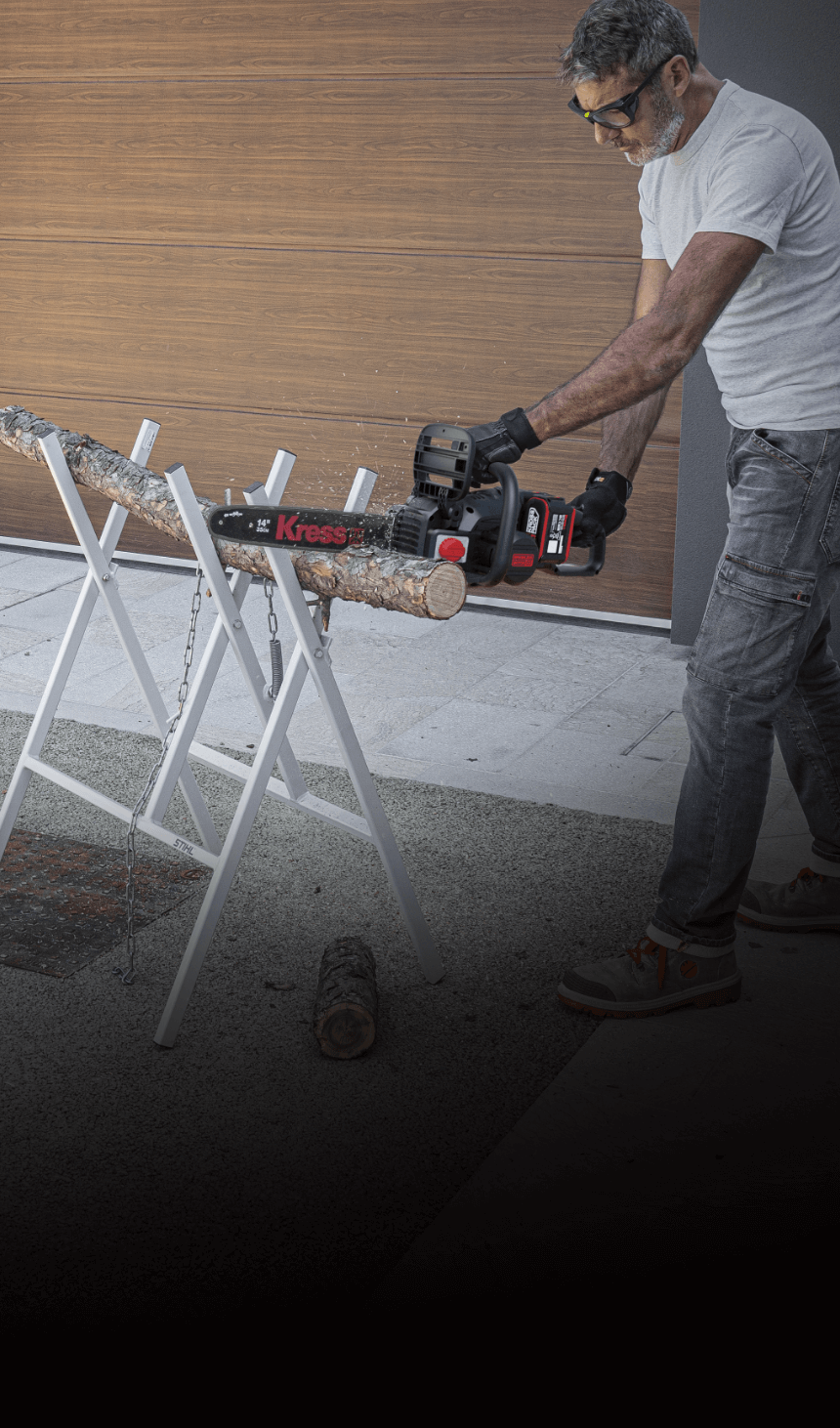 Kress KG346.9 Tronçonneuse sans fil 40 V 35 cm - corps seul
