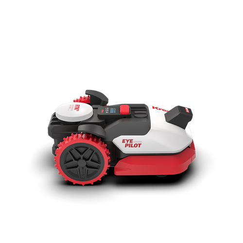 Kress KR250ES Robot tondeuse EyePilot RTK avec 4G - Sans fil & Vision IA - 500 m²