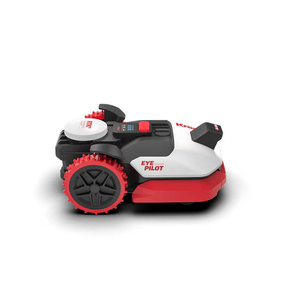 Kress KR250ES Robot tondeuse EyePilot RTK avec 4G - Sans fil & Vision IA - 500 m²