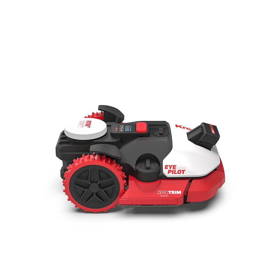 Kress KR261ES EyePilot RTKⁿ - Robot tondeuse 4G sans fil & ZeroTrim - 1000 m²