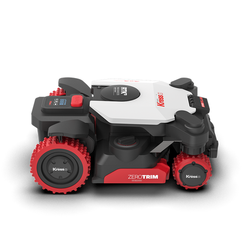 Kress KR285E EyePilot 4×4 RTKⁿ Robot tondeuse avec 4G - Sans fil & ZeroTrim - 5000 m²