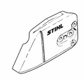 STIHL Couvercle de pignon de chaîne (OEM 1125-640-1701)