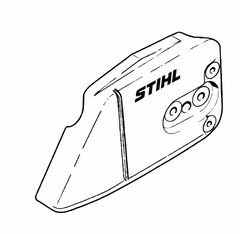 STIHL 11256401701 - Chain sprocket cover