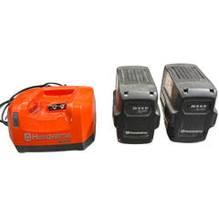 Husqvarna 325iB Souffleur à batterie avec 2 batteries et chargeur - Deuxième choix
