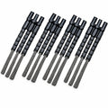 Kwern Brosses de désherbage en acier - 4 pièces