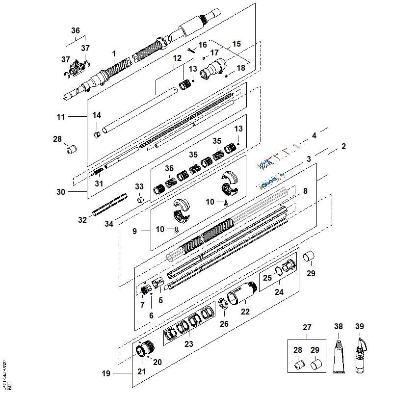 STIHL 48577166503 - Clamp