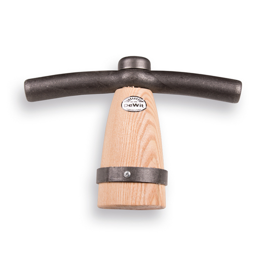 De Wit Batte de paveur à tête en frêne