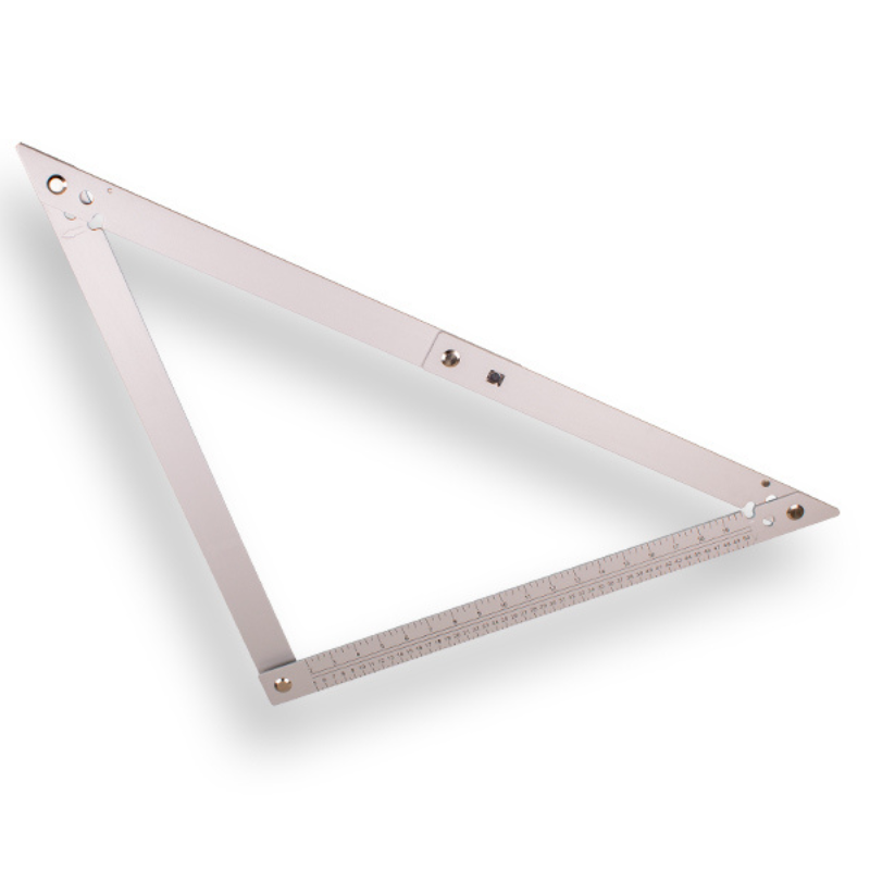 Labora Équerre pliante en aluminium - 60 x 60 cm